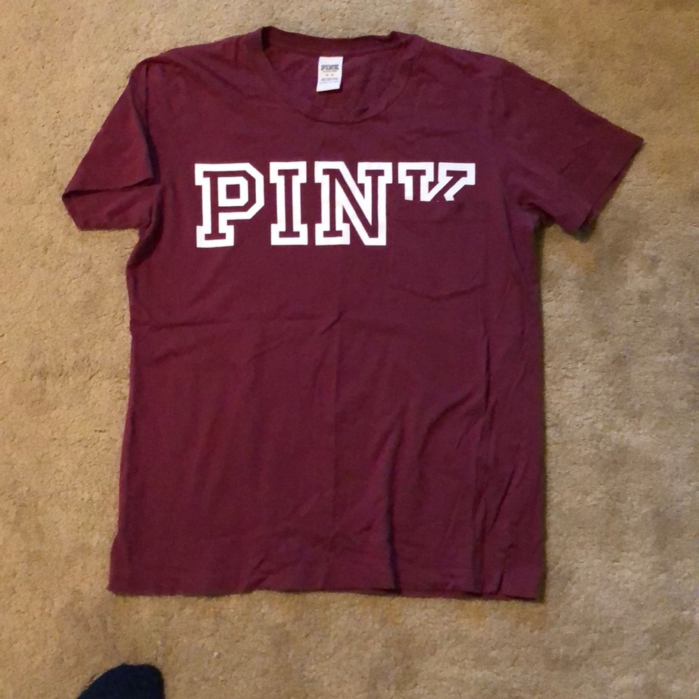 PINK pocket tee